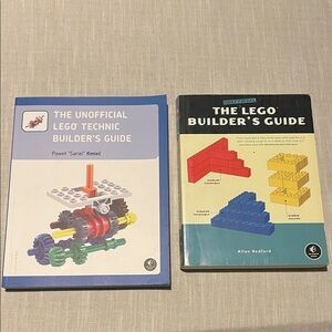LEGO Technic Builder's Guide - LEGO Builder’s Guide, two book lot!